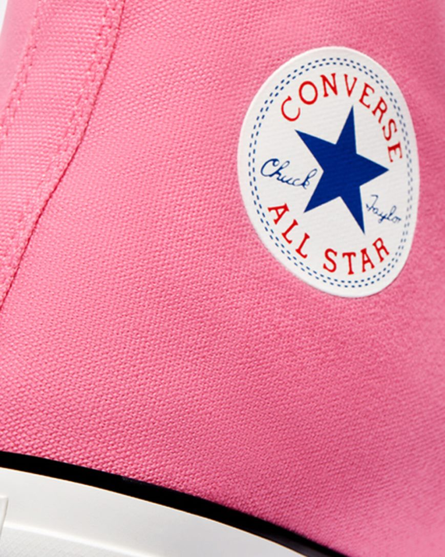 Tenis Converse Chuck Taylor All Star Classicos Cano Alto Masculino Rosa | PT J0514P8